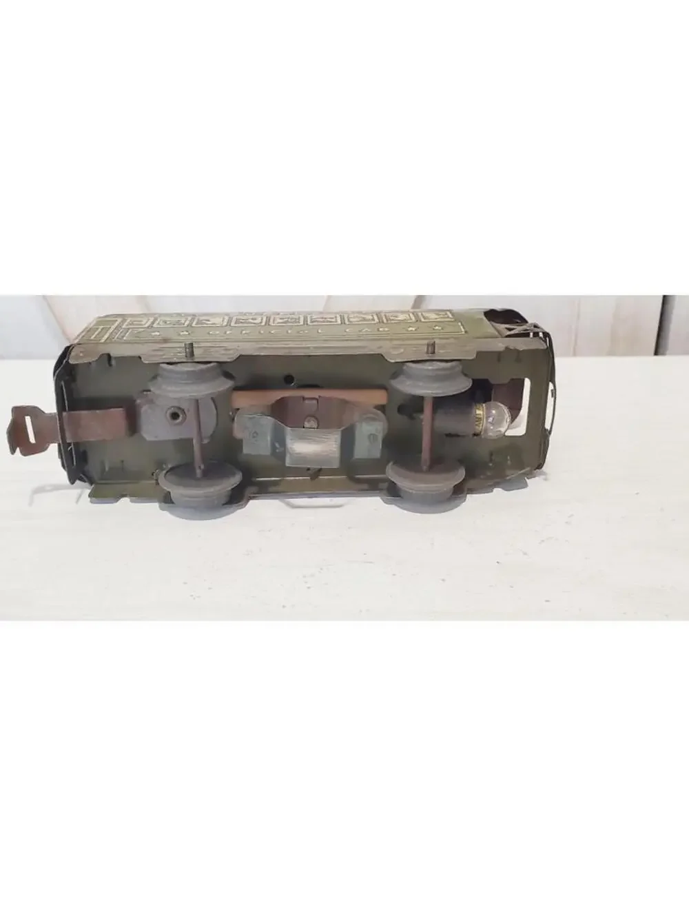 Marx O Gauge Army Supply Train 500 Official Car Vintage